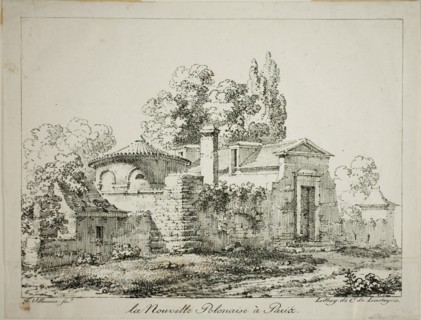 The New Polish in Paris, 1819. Creator: Louis Jules Federe Villeneuve.