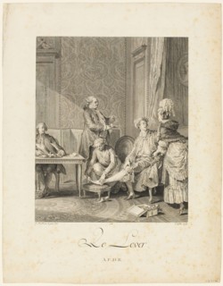 Rising, 1781. Creator: Louis Michel Halbou.