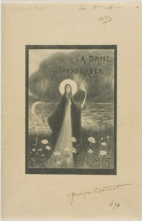 The Inexorable Woman, 1894. Creator: Maurice Dumont.