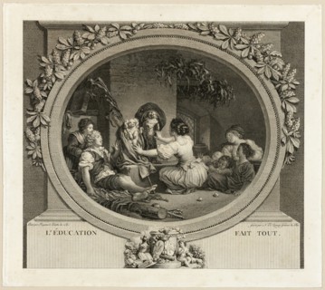 Education is Everything, 1791. Creator: Nicolas Delaunay.