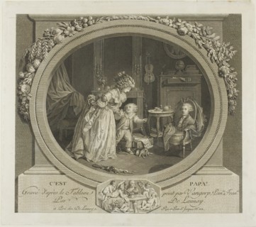 It's papa!, n.d. Creators: Nicolas Delaunay, Robert de Launay.