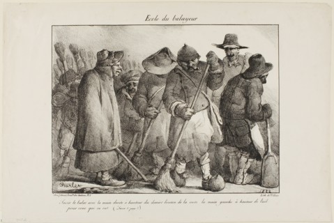 School for Street-Sweepers, 1822. Creator: Nicolas-Toussaint Charlet.