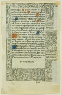 Death of Virgin, from Book of Hours, n.d. Creator: Philippe Pigouchet.