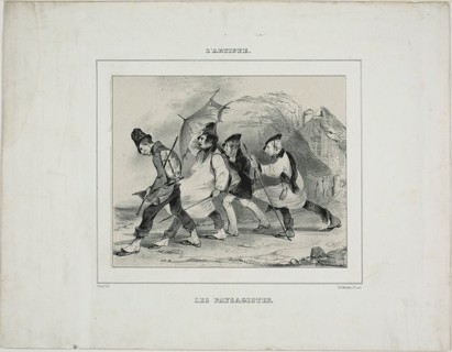 The Landscape Painters, 1833. Creator: Pierre Francois Eugene Giraud.