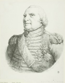 Portrait of Louis XVIII, 1816. Creator: Pierre Nolasque Bergeret.