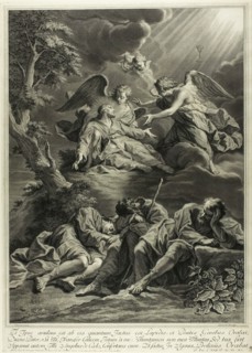 Christ at Gethsemane, n.d. Creator: Pierre Imbert Drevet.