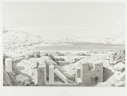 View of Corinth, 1845. Creator: Theodore Caruelle d'Aligny.