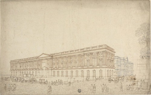 The Colonnade of the Louvre, n.d. Creator: Victor Jean Nicolle.