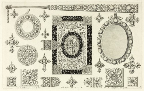 Designs for Jewelry, before 1697. Creator: Johann Andreas Pfeffel.