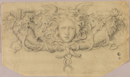 After Carving with Medusa Head, n.d. Creators: Virgil Solis, Unknown.