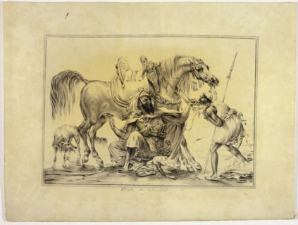 Arab of the Desert, 1819. Creator: Mary Trevor.