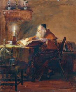 Reading Eremit, 1894. Creator: Adolf Pirsch.