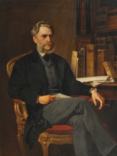 Leo Graf Thun-Hohenstein, c1881. Creator: August Eisenmenger.
