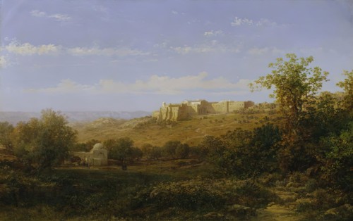 Convent in Bethlehem, 1882. Creator: Bernhard Fiedler.