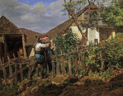 Neighbors, 1859. Creator: Ferdinand Georg Waldmuller.