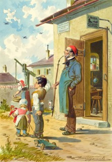 The shoemaker, 1848. Creator: Franz Gerasch.