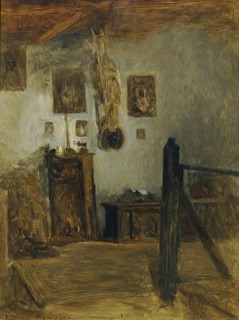 House in the artist’s birthplace, undated. (c1880s). Creator: Franz Rumpler.