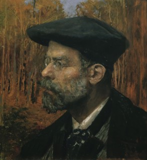 The Painter Theodor von Hormann, 1896. Creator: Johann Victor Kramer.