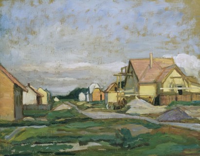 Suburban settlement, undated. (c1920s) Creator: Johanna Kampmann-Freund.