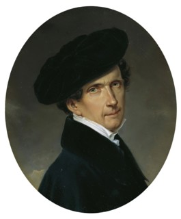 Self-portrait, 1836. Creator: Josef Lambert Denk.