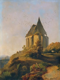 Church ruins, 1854. Creator: Carl Geyling.