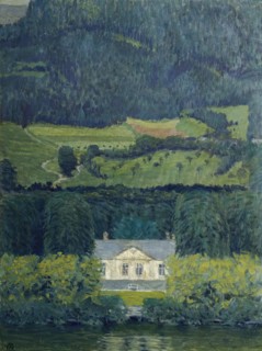 Country house by the water, 1908. Creator: Koloman Moser.