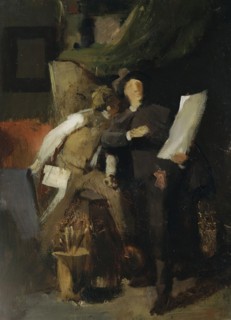 Critics, 1868. Creator: Wilhelm Maria Hubertus Leibl.