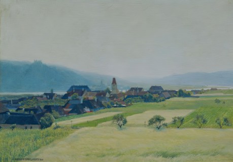 Tomorrow on the Danube, 1908. Creator: Anton Hans Karlinsky.