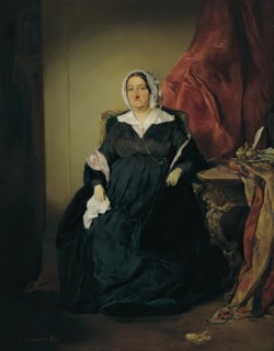 Elisabeth Imrédy, noblewoman of Omorovicze, 1848. Creator: August von Pettenkofen.