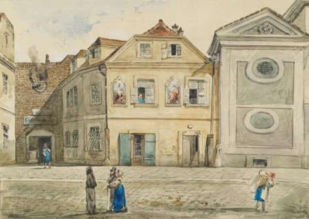 The executioner's house in Vienna, undated. Creator: Emil Hutter.