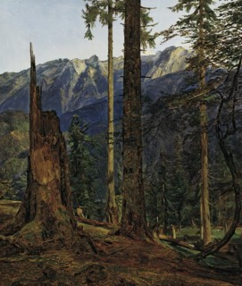 The Höllengebirge near Ischl, 1834. Creator: Ferdinand Georg Waldmuller.