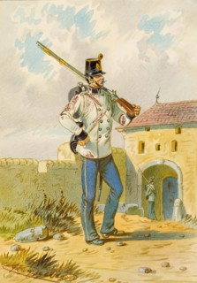soldier, undated. Creator: Franz Gerasch.