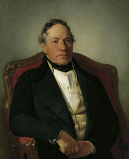 The industrialist Johann Nepomuk Reithoffer, 1844. Creator: Friedrich von Amerling.