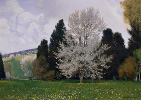 Spring in the Vienna Woods, 1909. Creator: Hans Wilt.