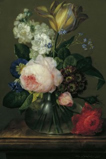 Small floral still life, 1805. Creator: Johann Baptist Drechsler.