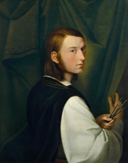 Self-portrait, 1820. Creator: Johann Scheffer von Leonhardshoff.