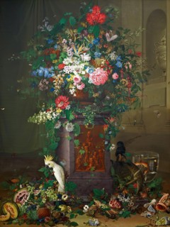 Homage to Jacquin ("Jacquin's Monument"), 1821-1822. Creator: Johann Knapp.