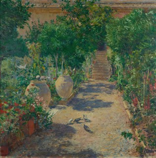 Taormina in the sunshine, 1897. Creator: Johann Victor Kramer.
