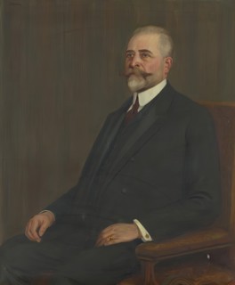His Excellency Moritz Graf Vetter von der Lilie, 1901-1907 President of the House of..., 1910. Creator: Ludwig Wieden.