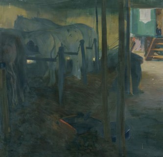 Circus Study (At the Longe), 1910. Creator: Otto Friedrich.