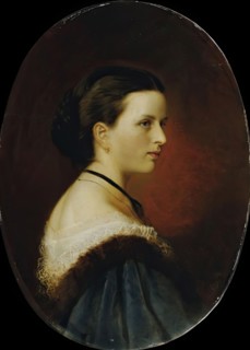 Bertha von Thoren, 1857. Creator: Otto von Thoren.