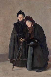 Two sisters, 1901. Creator: Rudolf Bacher.