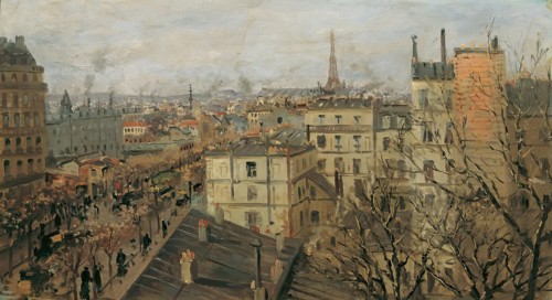 View of Paris, 1890. Creator: Theodor von Hormann.