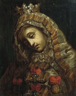 Mourning Mother of God, 1750/1800. Creator: Unknown.