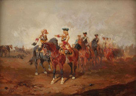 After the battle, 1870/1880. Creator: Alexander Bensa.