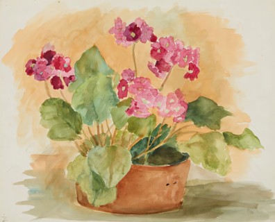 Flower still life, after 1938. Creator: Anny Dollschein.