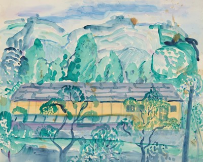 House in the Countryside, after 1938. Creator: Anny Dollschein.