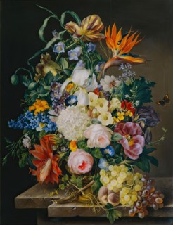 Flower piece, 1831. Creator: Franz Xaver Petter.