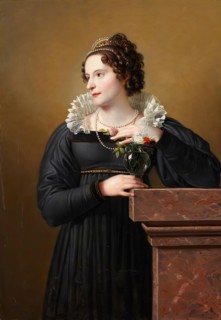 Portrait of Florentina Troclet-Fautz, 1815. Creator: Johann Peter Krafft.