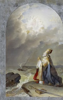 Saint Spyridon, 1830/1840. Creator: Johann Peter Krafft.